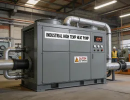 Commercial heat pump system