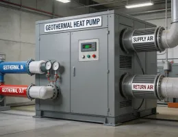 Ground source heat pump system