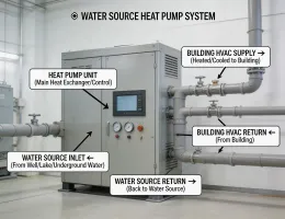 Water source heat pump system
